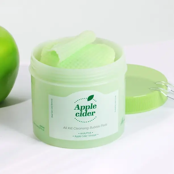 Ariul Apple Cider All Kill Cleansing Bubble Pads 60 adet 3 Ariul Apple Cider All Kill Cleansing Bubble Pads 60 adet