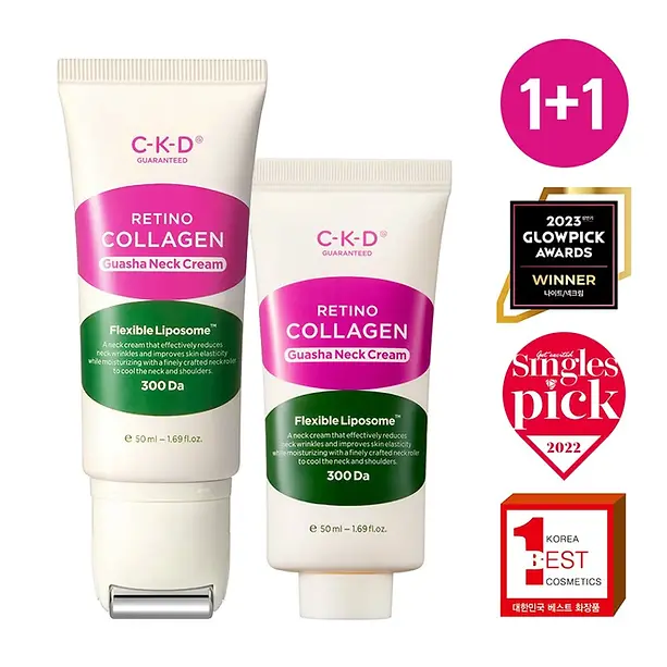 CKD Retino Collagen Small Molecule 300 Guasha Neck Cream 1 CKD Retino Collagen Small Molecule 300 Guasha Neck Cream