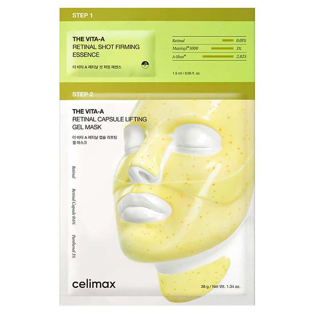Celimax The Vita-A Retinal Shot 2-step Gel Mask
