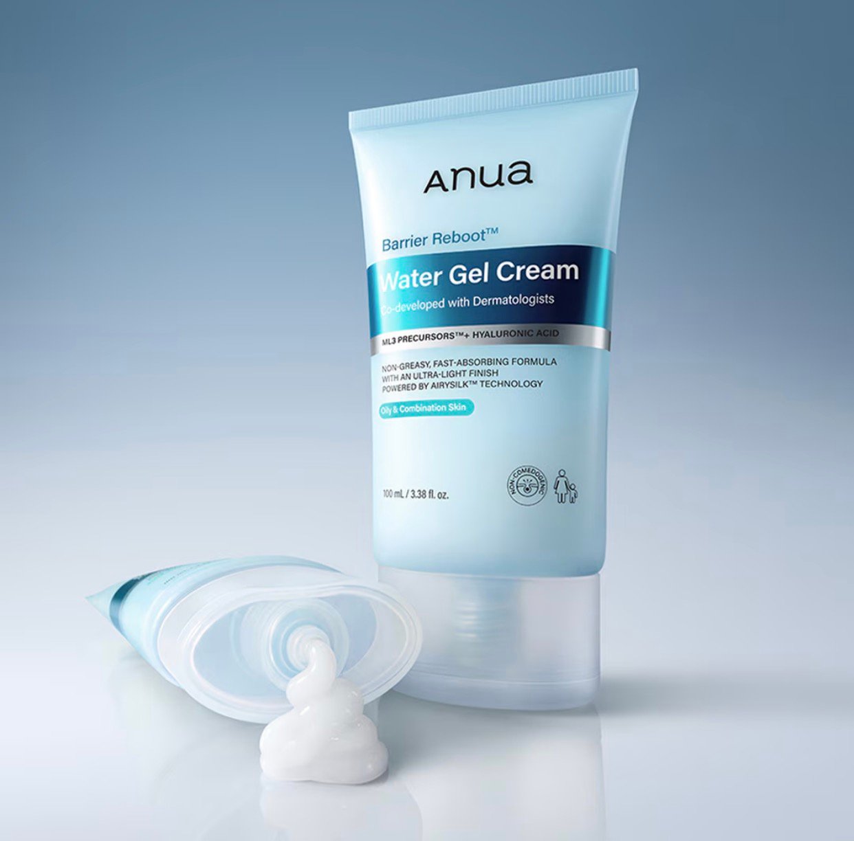 Anua Barrier Reboot Water Gel Cream 100 ml — изображение 2