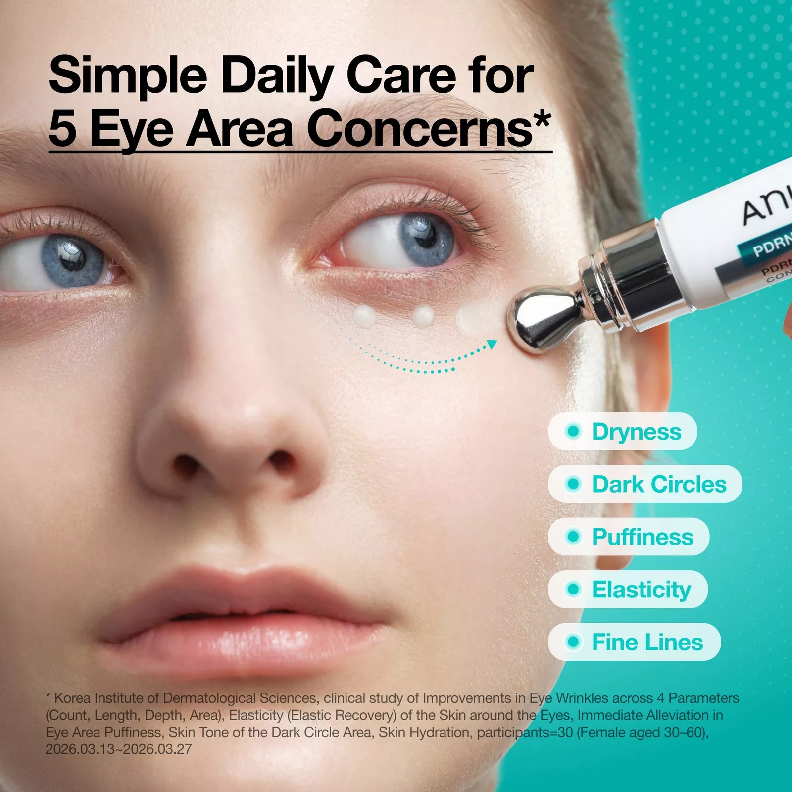 Anua PDRN Caffeine Rejuvenating Eye Cream — изображение 4