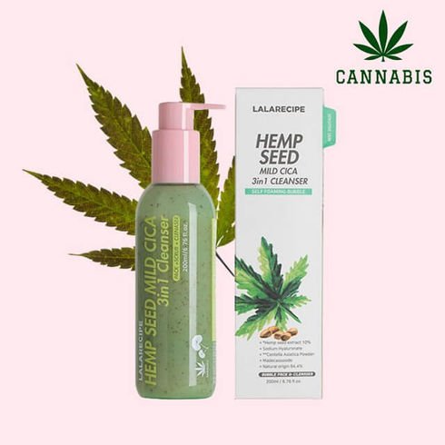 LALARECIPE Hemp Seed Mild Cica 3 in 1 Cleancer