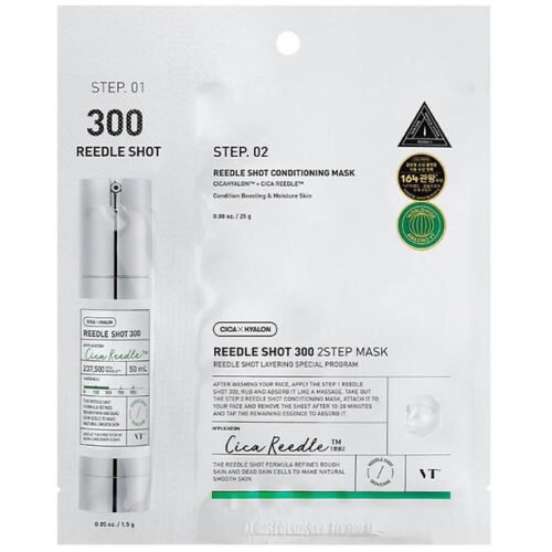 VT Cosmetics Reedle Shot 300 . 2 Step Mask