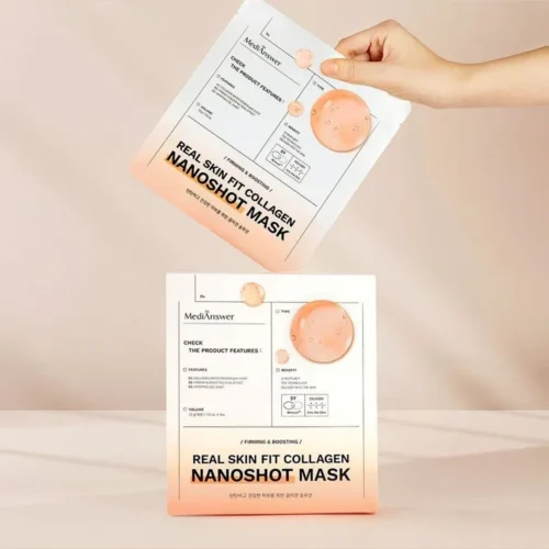 MEDIANSWER Real Skin Fit Collagen Nano Shot Mask