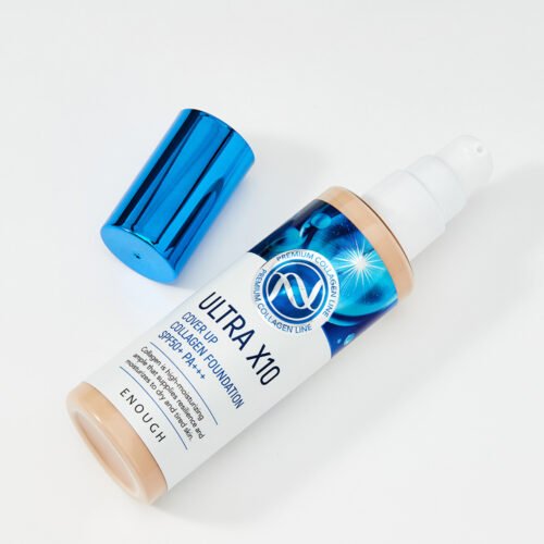 Enough Ultra X10 Cover Up Kolajen Fondöten SPF50+ PA+++ Ton 21