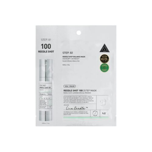 VT Cosmetics Vita-Light Reedle Shot 100 2 Step Mask
