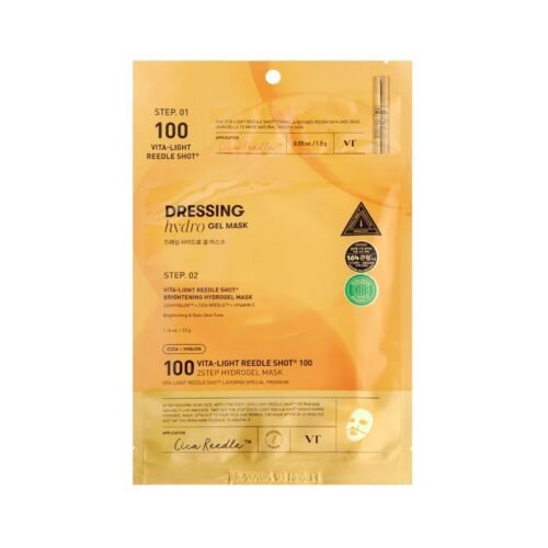 VT Cosmetics Vita-Light Reedle Shot 100 2 Step Mask