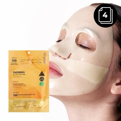 VT Cosmetics Vita-Light Reedle Shot 100 2 Step Mask